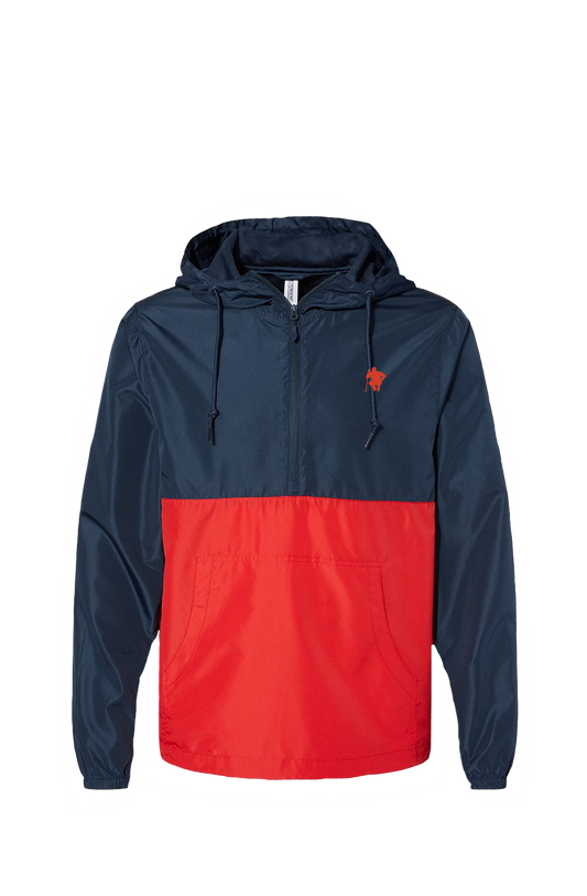 Modern Fairways Quarter Zip Pullover Windbreaker 